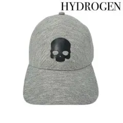 HYDROGEN ハイドロゲン スカル ベースボールキャップ 帽子 メンズ 灰色