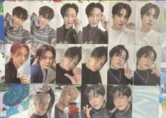 ATEEZ GOLDEN HOUR 3 ポカアルバム 封入トレカ 裏面水色コンプ