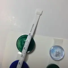 レジン製ボタン 4穴 ２穴緑 青 透明