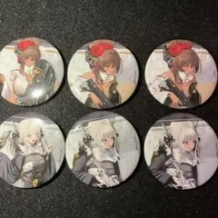 ブラン ノワール 缶バッジ 6個セット NIKKEラッキー缶バッジBOX