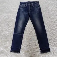 SHIPS スキニー デニム ジーンズ 古着 レディース ブルー