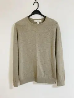 L.O.G.G. ベージュ ラグランセーター M