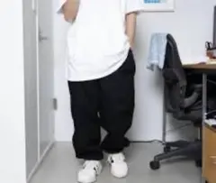 cupandcone Cotton Twill Baggy Pants