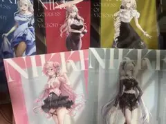 NIKKEニケ×ローソン オリジナルクリアファイル5種セット 勝利の女神