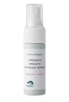 【made of Organics】ブレスリフレッシュスプレー ピーチ・ミント