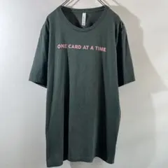 T-336CANVAS ONE CARD AT A TIME プリントTシャツ