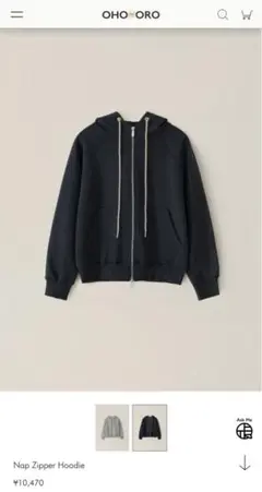 【完売品】OHOTORO Nap Zipper Hoodie 完売品】OHOTORO Nap Zipper Hoodie - メルカリ