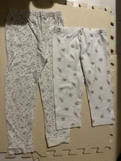 ユニクロ　レギンス　スパッツ　2枚セット 100cm
