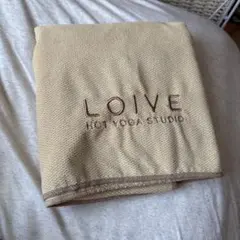 LOIVE ヨガタオル ベージュ