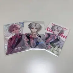葛葉　ジューンブライド　フォト風カード3枚コンプリートセット