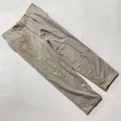 Distinction メンズパンツ グレー ツイード ウール混 スリムフィット