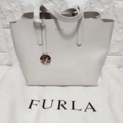 FURLA フルラ サリーS レザー ミニトートバッグ 保存袋付き