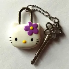 ハロー キティ　HelloKitty　北海道　ラベンダー　鍵　錠　平成　当時