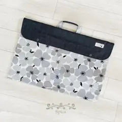 【在庫限り】防災頭巾カバー<背もたれタイプ>グレー