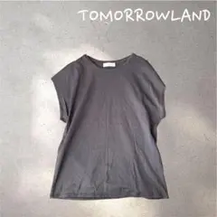 604＊トゥモローランド【S】グレー ノースリーブ Tシャツ　カットソー