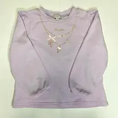 any FAM (エニィファム)　ネックレス トレーナー 110㎝ リボン 鍵