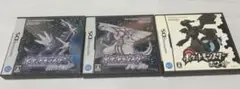 ポケットモンスターDSソフト3本