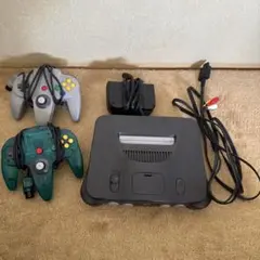 ［ジャンク品］Nintendo 64 本体 ブラック