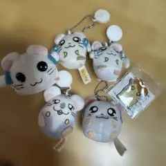 ハム太郎　ぬいぐるみマスコット 6個セット リボンちゃん　こうしくん