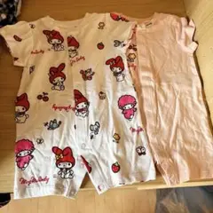 マイメロディロンパース2点セット　サンリオ