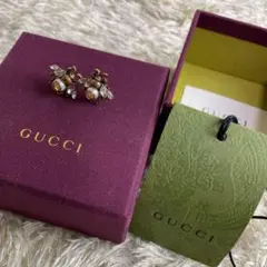 グッチ gucci ハチ はち BEE デザイン インターロッキング ピアス