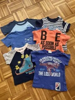 男の子Tシャツ6枚セット　90サイズ