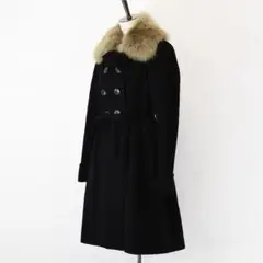 BURBERRY LONDON バーバリーブルーレーベル レディース 毛皮 ファ