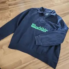 PURITAN トレーナー ハーフ ジップ スウェット XL メンズ ロゴ