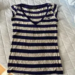 EMPORIO ARMANI ストライプ Tシャツ 38