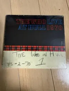 ★新品未開封★THE WHO LIVE AT HULL 1970