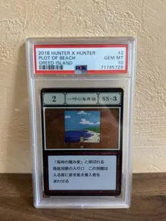 一坪の海岸線　psa10
