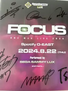 segasammylux ワンマンライブ　Blu-ray