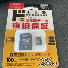 マイクロ SDカード XC　256GB　CLASS 10