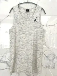 Jordan ノースリーブタンクトップ グレー Sサイズ