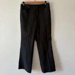 TOPVALU トップバリュー　レディーススラックス　パンツ　黒　64-87