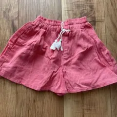 ピンク　ウエストゴムパンツ