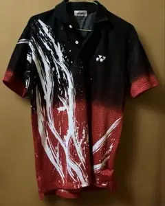YONEX 半袖Tシャツ ブラックレッド Mサイズ