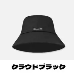 大きいサイズ バケットハット ブラック 黒 オールシーズン 帽子 男女兼用