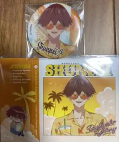 忘却バッテリー　缶バッジ・ブロマイド 千早瞬平　2点セット