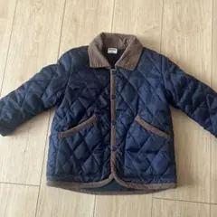 DOGWOOD ジャケット サイズ90 ネイビー・ブラウン