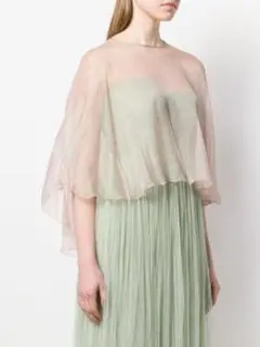 未着用　Maria Lucia Hohan　mousseline cape
