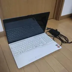 富士通 LIFEBOOK AH50/F1ノートPC ホワイト 日本語配列
