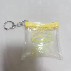 ハイキュー　月島蛍　ジロリ　ラインアート　ポーチ