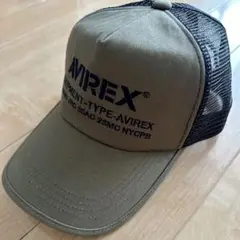 アビレックス AVIREX 刺繍 メッシュ キャップ 未使用 ⭐︎超美品