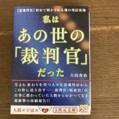 私はあの世の「裁判官」だった