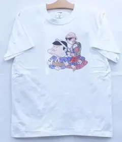 新品・送料込★タトゥーTシャツ★白半袖★ドラゴンボール★亀仙人★バカボンのパパ