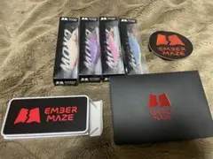 オグりん様 エンバーメイズ クロウ 3.5号 サイン入りステッカーセット With ThanX
