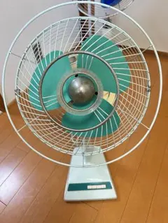 SANYO 卓上扇風機 AC-16A グリーン羽根