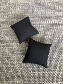 ドール用クッション　black 2個セット