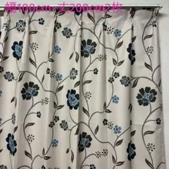 遮光カーテン 幅100cm×丈200cm(2枚組)1点